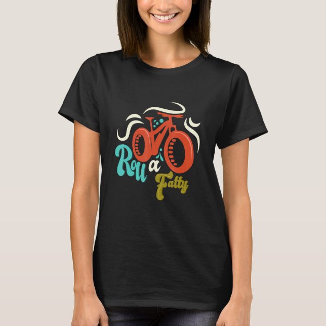 Roll A Fatty Fat Bike Ristorante da Valentino T-Shirt (Vorderseite)