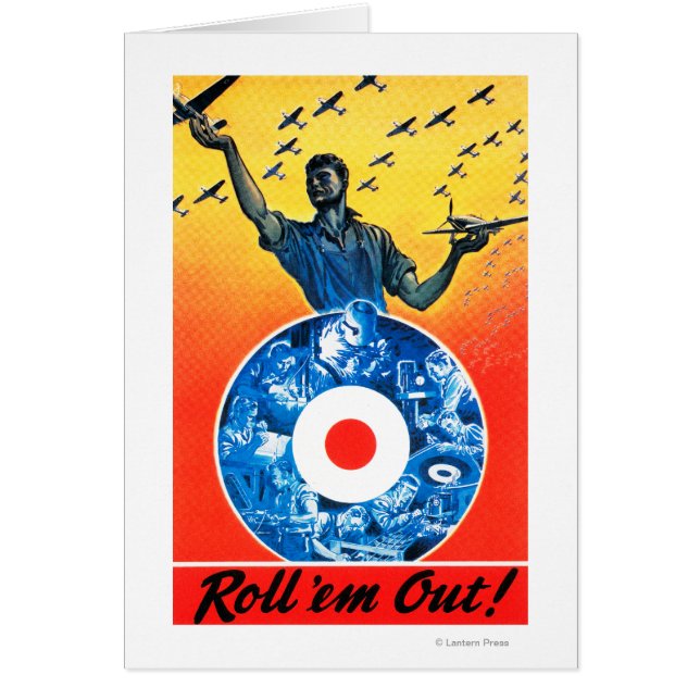 Roll 'em Out Royal Canadian Air Force (Vorne)