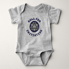 Roll for Initiative Boys Baby Bodysuit Strampler