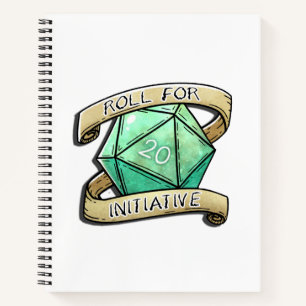 Roll for Initiative Notizbuch