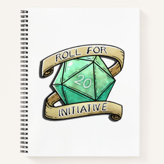 Roll for Initiative Notizbuch