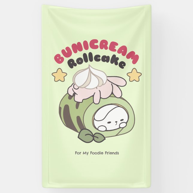 Roll in Sweetness Bunicream Rollcake Delight Banner (Vertikal)