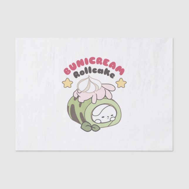 Roll in Sweetness Bunicream Rollcake Delight Seidenpapier (Vorderseite)