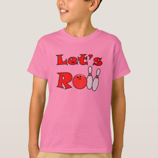 Roll - Kids Bowling Shirt