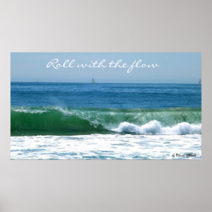 Roll mit flow_Poster Poster
