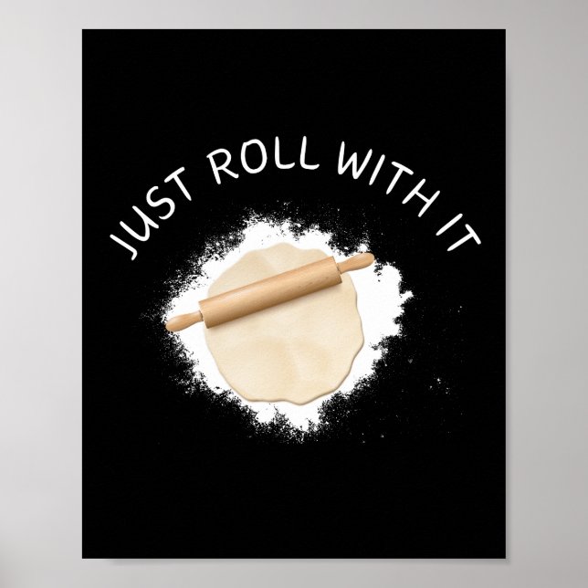 Roll mit it Wall Art Poster (Vorne)