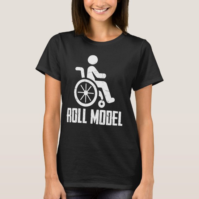 Roll Model Paraplegic T-Shirt (Vorderseite)