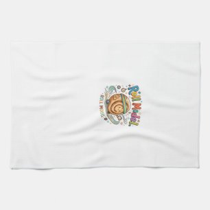 Roll Model T-Shirt Geschirrtuch