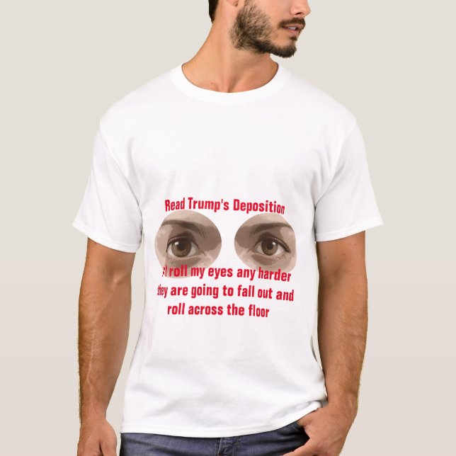 Roll My Eyes T-Shirt (Vorderseite)