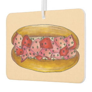 ROLL ON Maine Humster Roll Sandwich Feinschmecker Autolufterfrischer
