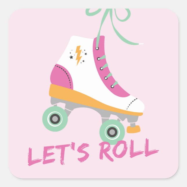 Roll Sticker - Magenta (Vorderseite)