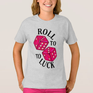 Roll to Luck - Neon Dice T-Shirt