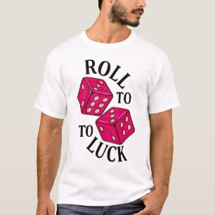 Roll to Luck - Neon Dice T-Shirt