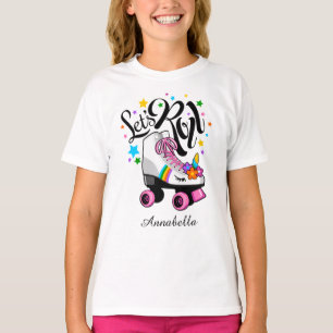 Roll Unicorn Roller t-shirt de patinage pour fille