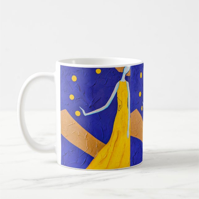 "Roll with it (2)" Kaffeetasse (Links)