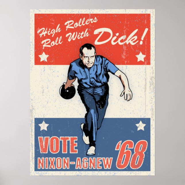 Roll With Nixon Poster (Vorne)