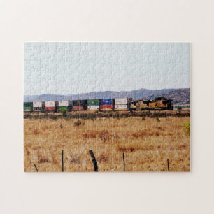 Rollbahn über Texas-Zug