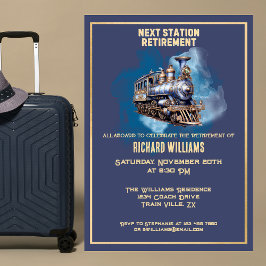 Rollbahnhof für den Ruhestand Einladung