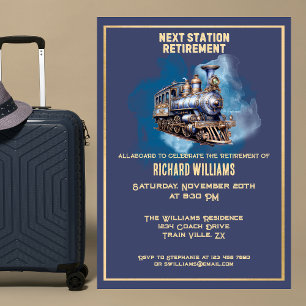 Rollbahnhof für den Ruhestand Einladung