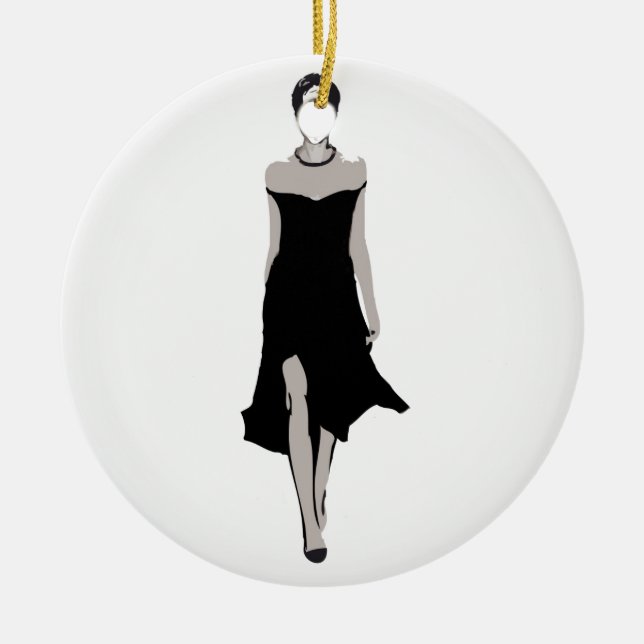 Rollbahnmodell in der Designerausstattung Keramik Ornament (Vorne)