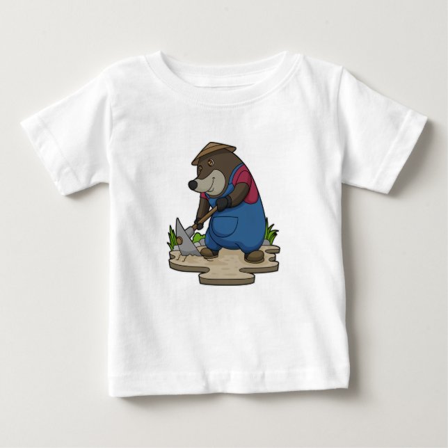 Rolle als Bauer Baby T-shirt (Vorderseite)