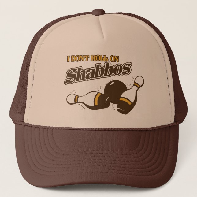 Rolle auf Shabbos Typ Truckerkappe (Vorderseite)
