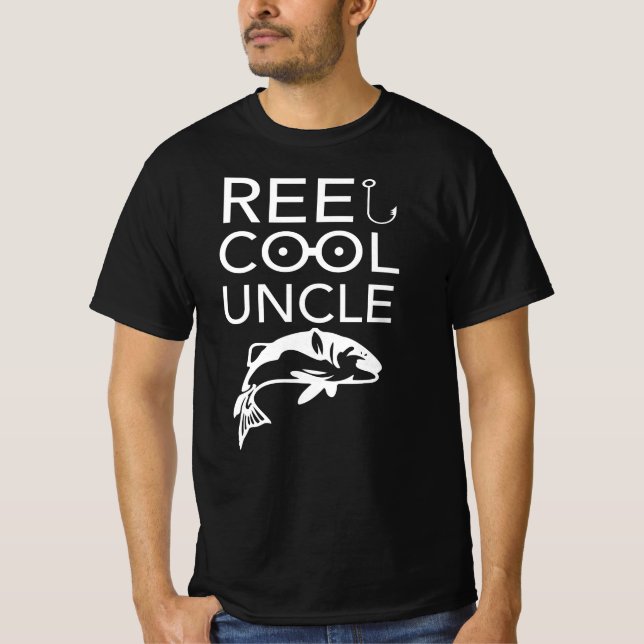 Rolle Cooler Onkel - Vater-Steppvater T-Shirt (Vorderseite)