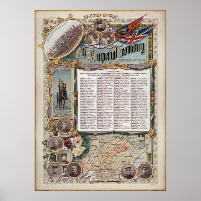 Rolle der Ehrengesellschaft 8. Poster (Vorne)