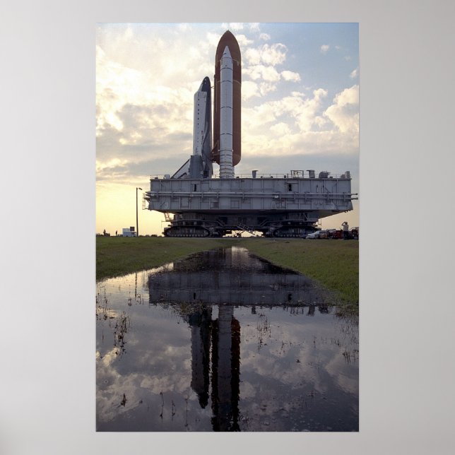 Rolle der Raumfähre Columbia (STS-55) Poster (Vorne)
