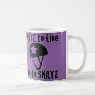 Rolle Derby, Skate zum zu leben Live zu den Kaffeetasse
