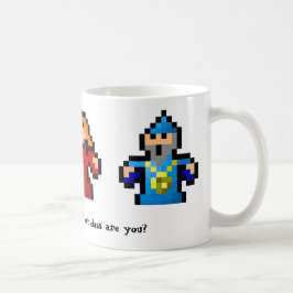 Rolle, die FTW, Zauberer, Sorceress u. Mage spielt Kaffeetasse