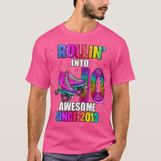 Rolle in 10 Tolles 2013-Rollschuhlaufen 10. Bi T-Shirt