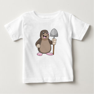 Rolle mit Shovel Baby T-shirt