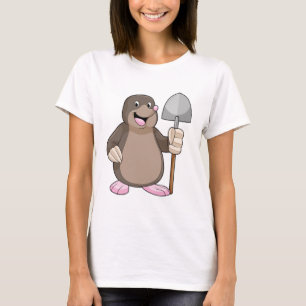 Rolle mit Shovel T-Shirt
