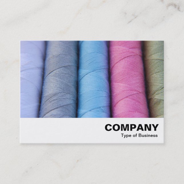 Rollen aus Baumwolle Visitenkarte (Vorderseite)