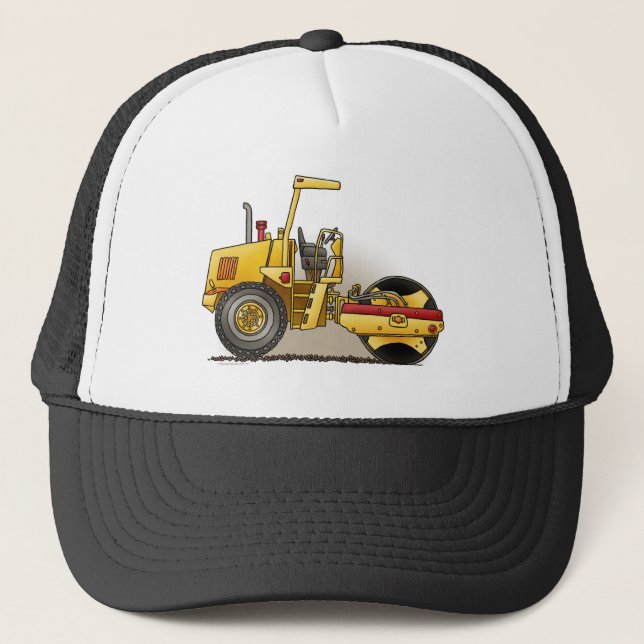 Rollen-Bau-Hut Truckerkappe (Vorderseite)