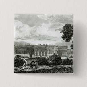 Rollen der Rasen am Hampton Court-Palast Button