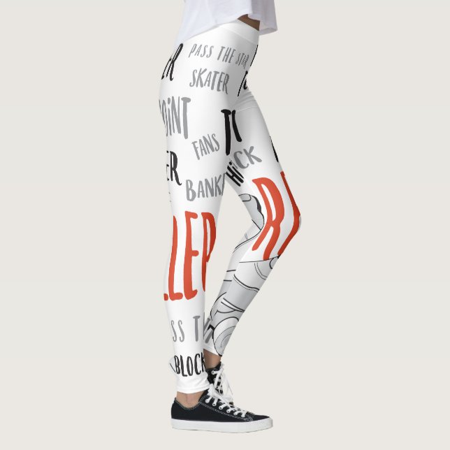 Rollen-Derby-Hosen Leggings (Rechts)