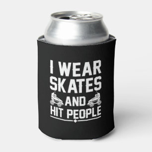Rollen-Derby-Skater-Abnutzungs-Skate-Schlag-Leute Dosenkühler