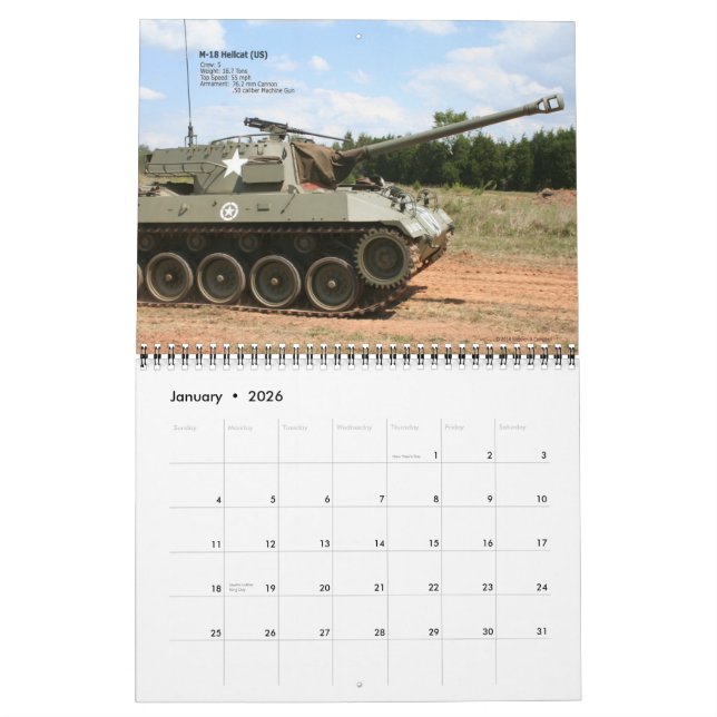 Rollen-Donner 2015 Kalender (Jan 2026)