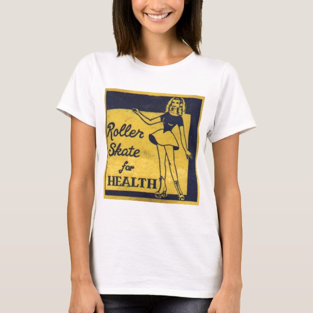 Rollen-Mädchen T-Shirt (Vorderseite)