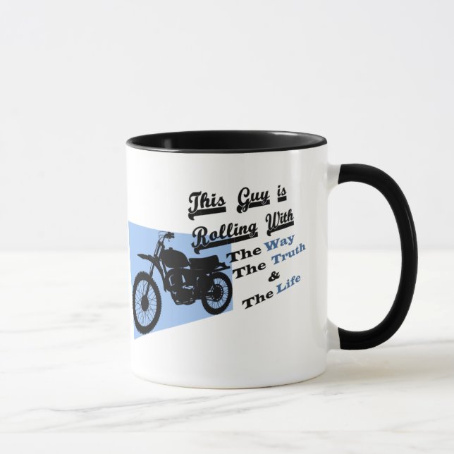 Rollen mit der Kaffee-Tasse Tasse (Rechts)