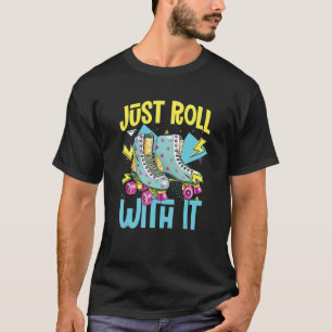 Rollen mit Rollen-Skaten Rollerblades Inline S T-Shirt