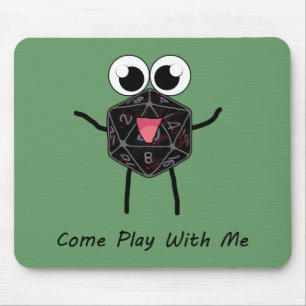 Rollen Sie die Würfel Mousepad