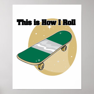 Rollen (Skateboard) Poster