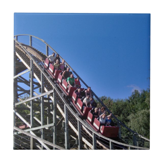 Rollen-Untersetzer Fliese (Vorderseite)