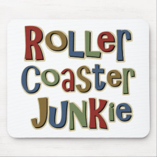 Rollen-Untersetzer-Junkie Mousepad