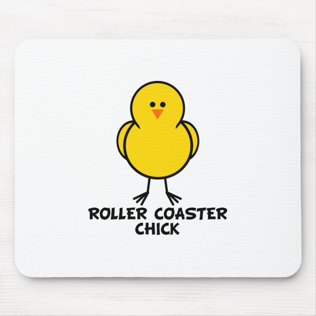 Rollen-Untersetzer-Küken Mousepad (Vorne)