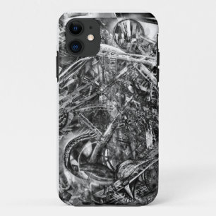 Rollen-Untersetzer träumt abstrakte Kunst iPhone 11 Hülle