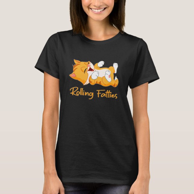 Rollende Dicksäue Kat 2 T-Shirt (Vorderseite)
